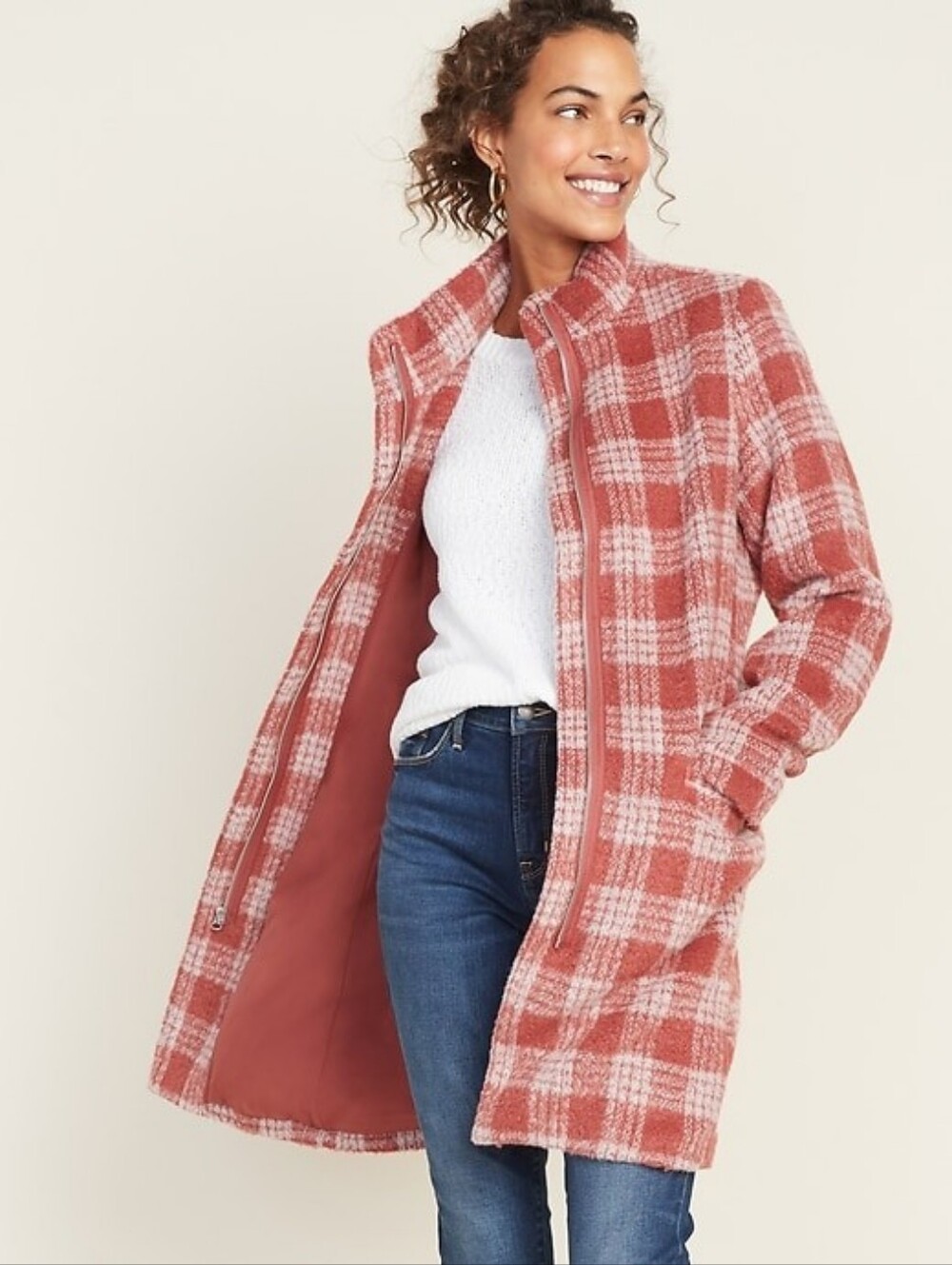 NWOT Old Navy Plaid Jacket